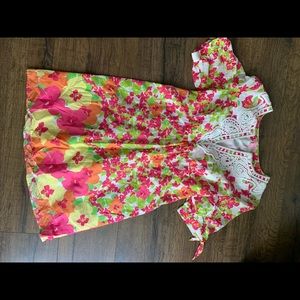 Lilly Pulitzer tie sleeve dress
